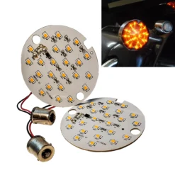 Amber LED Bulb Harley Touring Turn Signal Road King Glide Electra Ultra 1156 Fl -Oz A 1 76404.1642631409