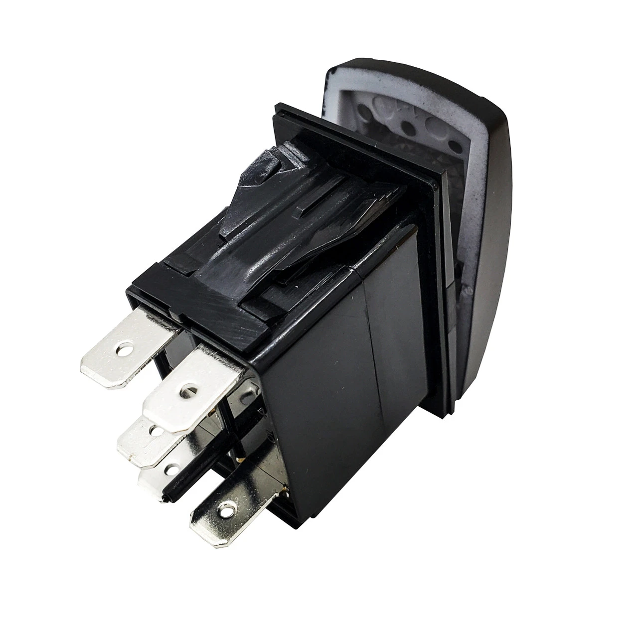 POD Lights OZ-USA® On/Off Rocker Switch 5-Pin SPST Laser-Etch Blue LED Backlit For Truck SUV Off-road RZR Polaris Can-Am UTV Marine Vessels Heavy Equipment Vehicles 7 POD Lights OZ-USA® On/Off Rocker Switch 5-Pin SPST Laser-Etch Blue LED Backlit For Truck SUV Off-road RZR Polaris Can-Am UTV Marine Vessels Heavy Equipment Vehicles - Image 7