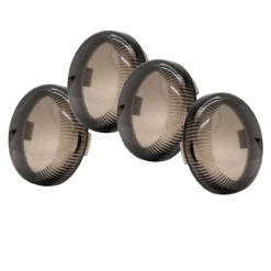 Dark Smoke Unbreakable Turn Signal Lens For Harley Motorcycles 2000-2023 -Oz A 24841.1604365774
