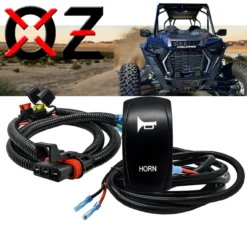 5ft. Power Bus Bar Plug Wire Harness Kit For HORN Compatible With Pulse Power Busbar Polaris RZR Pro Ranger Crew XP 2018-2023