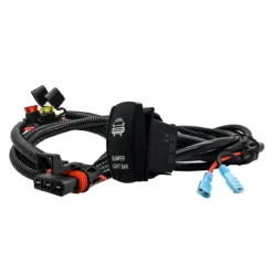 10ft. Power Bus Bar Plug Wire Harness Kit For Bumper Light Bar Compatible With Pulse Power Busbar Polaris RZR Pro Ranger Crew XP 2018-2023 -Oz BLB 8 31894.1675475243