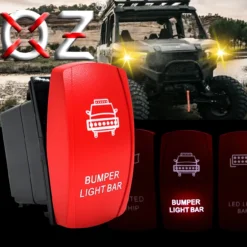 6' Pulse Power Bus Bar Plug Wire Harness With On/Off Red Rocker Switch For Bumper Lights Compatible With 2024 Polaris XPEDITION XP ADV Ultimate Northstar Premium -Oz BLB4 26987.1698710099