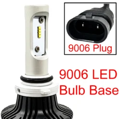 7HL-9006 LED Headlight Kit By OZ-USA® Single Beam 4000 Lumens Xenon White 6500K -Oz B 14510.1633212392