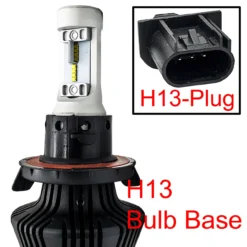 7HL-H13 LED Headlight Conversion Kit By OZ-USA® Dual Intensity Hi/Lo Beam 8000LM Xenon White 6500K -Oz B 33383.1633204640