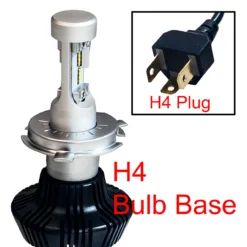 7HL-H4 LED Headlight Kit By OZ-USA® Dual-Intensity Hi/Lo Beam 4000 Lumens Xenon White 6500K -Oz B 38656.1633207796