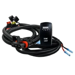 5ft. Power Bus Bar Plug Wire Harness Kit For LED Dome Lights Compatible With Pulse Power Busbar Polaris RZR Pro Ranger Crew XP 2018-2023 -Oz B 51119.1675731859
