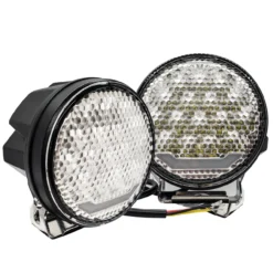 4.5" High Output 160W LED Driving Lights Work Light Flood Beam With DRL Function For Off-road Truck UTV Tractors -Oz B 59949.1678580126