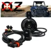 3" Hella Disc Horn With Power Bus Bar Plug Wiring Harness Kit Compatible With Polaris Pulse Power Bus Bar RZR Pro Ranger Crew XP 2018-2023