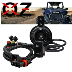 3" Hella Disc Horn With Power Bus Bar Plug Wiring Harness Kit Compatible With Polaris Pulse Power Bus Bar RZR Pro Ranger Crew XP 2018-2023