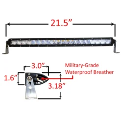 S4D 20 Inch OZ-USA® Single Row LED Light Bar 4D Reflectors Spot Flood Combo Beam Off Road 4x4 4WD Truck 11 S4D 20 Inch OZ-USA® Single Row LED Light Bar 4D Reflectors Spot Flood Combo Beam Off Road 4x4 4WD Truck -Oz C 26974.1606785228
