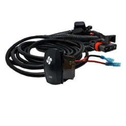 10ft. Power Bus Bar Plug Wire Harness Kit For Cooling FAN Compatible With Pulse Power Busbar Polaris RZR Pro Ranger Crew XP 2018-2023 -Oz C 46788.1678489355