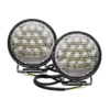 4.5" High Output 160W LED Driving Lights Work Light Flood Beam With DRL Function For Off-road Truck UTV Tractors