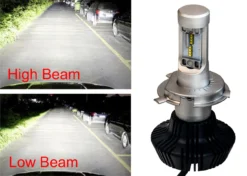 7HL-H4 LED Headlight Kit By OZ-USA® Dual-Intensity Hi/Lo Beam 4000 Lumens Xenon White 6500K -Oz C 75987.1633208264