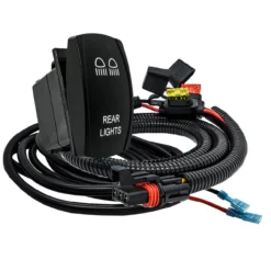 10ft. Pulse Power Bus Bar Plug & Play Wire Harness With On/Off Rocker Switch For Rear Lights Compatible With 2024 Polaris XPEDITION XP ADV Ultimate Northstar Premium -Oz D 2 33627.1699129224