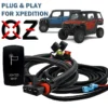 10ft. Pulse Power Bus Bar Plug & Play Wire Harness With On/Off Rocker Switch For Whip Lights Compatible With 2024 Polaris XPEDITION XP ADV Ultimate Northstar Premium