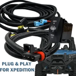 10ft. Pulse Power Bus Bar Plug Winch In/Out Rocker Switch Wire Harness Kit Compatible With 2024 Polaris XPEDITION XP ADV Ultimate Northstar Premium -Oz D 4 19161.1699391672