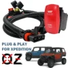 Pulse Power Bus Bar Plug & Play Wire Harness With Dome Lights On/Off Red Rocker Switch Compatible With 2024 Polaris XPEDITION XP ADV Ultimate Northstar Premium