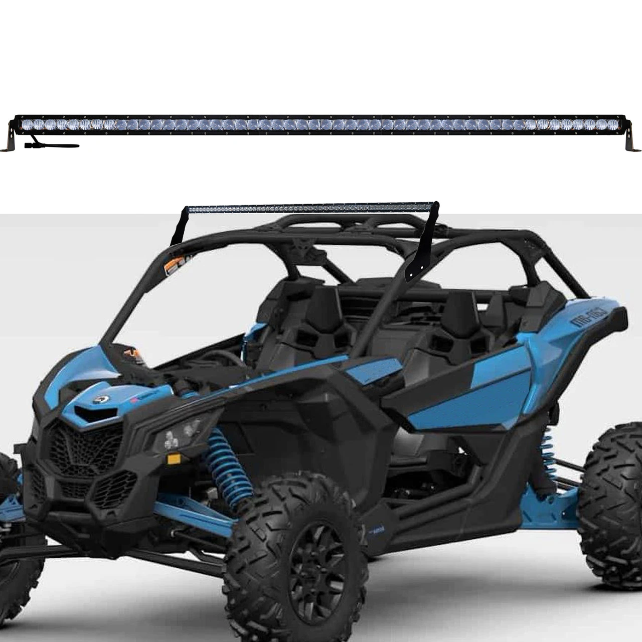 52" S4D-Series Single Row OZ-USA® LED Light Bar 4D Reflectors Spot Flood Combo Off Road 4x4 4WD Truck UTV SxS 1 52" S4D-Series Single Row OZ-USA® LED Light Bar 4D Reflectors Spot Flood Combo Off Road 4x4 4WD Truck UTV SxS