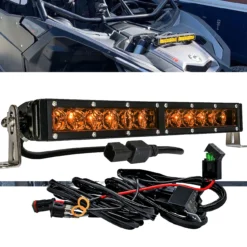 Shock Tower Mount With 14-Inch Amber LED Light Bar Kit For Can-Am X3 RS Turbo R -Oz E 1 20853.1659655901