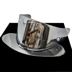 Silver Mirror CWR-F2 NXR2 Z8 Helmet Visor Shield With Anti-Fog Pinlock Insert Lens Compatible With RF-1400 Helmet