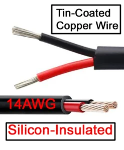 AWG 14 20 Ft 2 Conductor Marine Grade Wire 12V 24V Automotive Cable Auxiliary Electrical Industrial LED Lights Wiring For Boats Trucks RVs Tractors 7 AWG 14 20 Ft 2 Conductor Marine Grade Wire 12V 24V Automotive Cable Auxiliary Electrical Industrial LED Lights Wiring For Boats Trucks RVs Tractors -Oz F 1 63993.1646867582