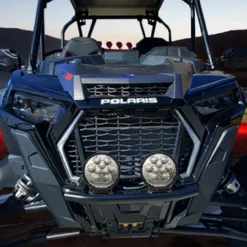 4.5" High Output 160W LED Off-road Bumper Lights With Power Busbar Wire Harness Kit Compatible With Polaris Pulse Power Busbar RZR Pro Ranger Crew XP 2018-2023 -Oz FR45 4 64131.1679684843