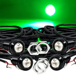 Green LED Rock Light Kit Plug & Play Power Bus Bar Distribution Block Wire Harness Compatible With 2018-2023 Can-Am Maverick X3 Max RS Turbo RR Sport Trail Defender -Oz G1 70763.1690670199