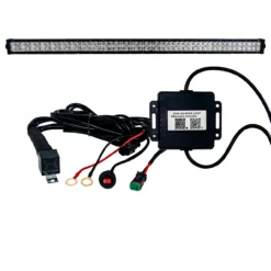50" RGB Series Smartphone Bluetooth Controlled LED Light Bar Dimmable Multi-Color DRL Strobe Function For Off-road Truck UTV
