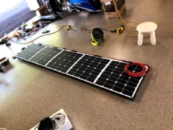 50w High End Flexible Solar Panels Designed For Airstream Trailer Roof, Rv Boat -Oz IMG 0239 65291.1600975583