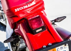 Motorcycle Turn Signal Red LED Light Rear Dual Intensity Smoke Lens 12 Volts Universal Blinker -Oz IMG 7197 ee 72588.1505466051