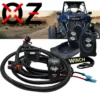 Wireless Winch Remote Wire Harness Kit With Power Bus Bar Plug Compatible With Polaris RZR Pro Ranger Crew XP 2018-2023