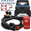 Pulse Power Bus Bar Plug Wire Harness With Night Vision On/Off Red Rocker Switch Compatible With 2024 Polaris XPEDITION XP ADV