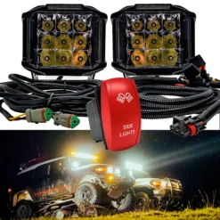 5" Pillar Mount 120W Side Emitting LED Lights 180° Beam Pattern For Polaris XPEDITION RZR Turbo Pro Crew Ranger XP 2018-2024 15 5" Pillar Mount 120W Side Emitting LED Lights 180° Beam Pattern For Polaris XPEDITION RZR Turbo Pro Crew Ranger XP 2018-2024 -Oz R SD2 74760.1701386473
