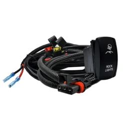 10ft. Power Bus Bar Plug Wire Harness Kit For LED Rock Lights Compatible With Pulse Power Busbar Polaris RZR Pro Ranger Crew XP 2018-2023 -Oz RO 5 72747.1675115036