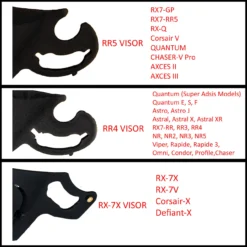 Mirror RX-7X Aftermarket Helmet Visor Arai Shield RX-7X RX-7V Corsair-X -Oz RR5 RR4 RX 16376.1646171980