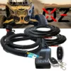 Dual Output Auxiliary Light Wiring Harness With Wireless Remote Switch Compatible With Can-Am Maverick X3 RS Turbo Commander Defender