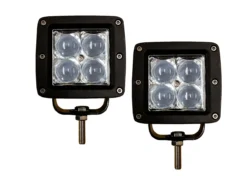 Raptor Fog Light Kit 4D Series White Amber LED POD Lights Spot Beam SVT 2010-2014 Ford F150 -Oz S 1 35577.1553644194