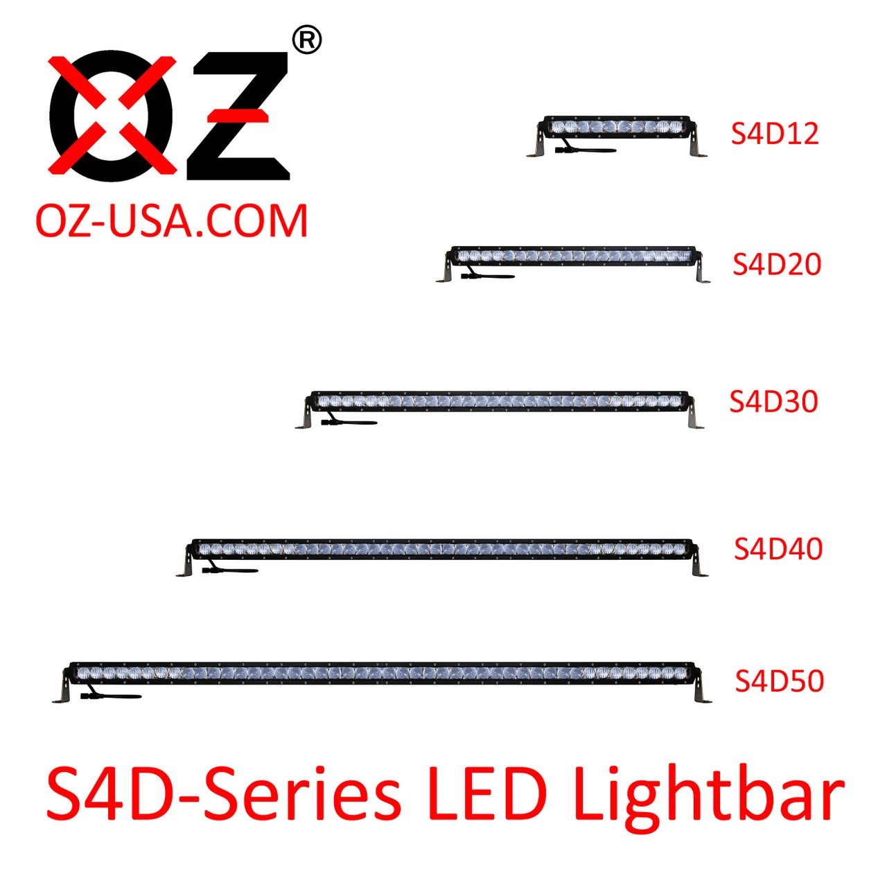 S4D 20 Inch OZ-USA® Single Row LED Light Bar 4D Reflectors Spot Flood Combo Beam Off Road 4x4 4WD Truck 9 S4D 20 Inch OZ-USA® Single Row LED Light Bar 4D Reflectors Spot Flood Combo Beam Off Road 4x4 4WD Truck - Image 9