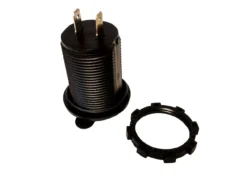 Dual USB Port Amber LED Voltmeter Fast Charger Socket Power Outlet 1.0A 2.1A Car ATV Truck Boat Motorcycle 12 Volt -Oz U 7 43587.1516068632