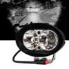 E-bike High Output White LED Headlight Compatible With Vamoose Mammoth Rad Power Bikes RadMini RadRover RadExpand RadRunner