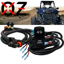 5ft. Power Bus Bar Plug Wire Harness Kit For LED Side Lights Compatible With Pulse Power Busbar Polaris RZR Pro Ranger Crew XP 2018-2023 11 5ft. Power Bus Bar Plug Wire Harness Kit For LED Side Lights Compatible With Pulse Power Busbar Polaris RZR Pro Ranger Crew XP 2018-2023 -Oz X 1 99419.1682728220
