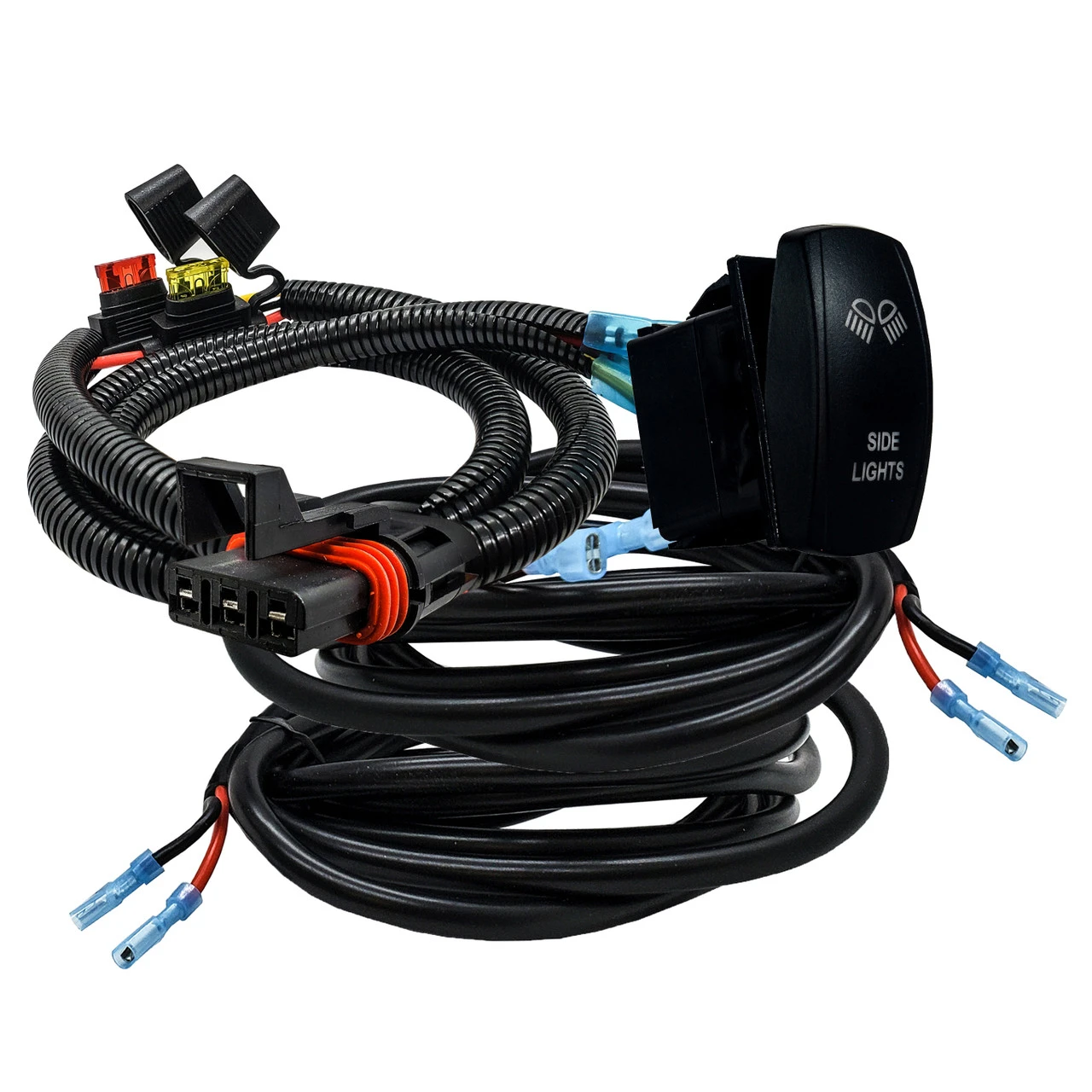 5ft. Power Bus Bar Plug Wire Harness Kit For LED Side Lights Compatible With Pulse Power Busbar Polaris RZR Pro Ranger Crew XP 2018-2023 4 5ft. Power Bus Bar Plug Wire Harness Kit For LED Side Lights Compatible With Pulse Power Busbar Polaris RZR Pro Ranger Crew XP 2018-2023 - Image 4