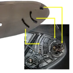 Gold Mirror Finished Motorcycle Helmet Visor Pinlock-Ready Tinted Shield Compatible With CW-1 Qwest RF1100 X-12 RF XR X-spirit 2 RF-1100 CW1 Helmet -Oz X12 C 81529.1630531803