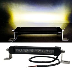 7 Inch FS-Series White LED Driving Lights High Intensity 30w Single Row Lightbar For Truck SUV RV UTV