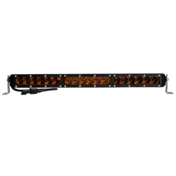 20 Inch Amber OZ-USA® UB Series 90W Ultra Bright High Output Single Row LED Light Bar Spot Flood Combo Beam Off-Road Auxiliary Fog Dust Lights