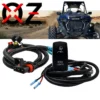10ft. Power Bus Bar Plug Wire Harness Kit For LED Rock Lights Compatible With Pulse Power Busbar Polaris RZR Pro Ranger Crew XP 2018-2023