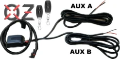 2 Channel Auxiliary Light Wiring Harness With Wireless Remote Switch Compatible With Polaris Pulse Power Busbar RZR Pro Ranger Crew XP 2018-2023 -Oz aux1 84001.1684877432