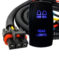 Pulse Power Bus Bar Plug & Play Wire Harness With On/Off Rocker Switch For Rear Chase Lights Compatible With 2024 Polaris XPEDITION XP ADV Ultimate Northstar Premium -Oz c2 04052.1691882482