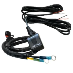 Dual Output Auxiliary Light Wiring Harness With Wireless Remote Switch Compatible With Can-Am Maverick X3 RS Turbo Commander Defender -Oz d3 25513.1685559090
