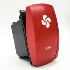 FAN Red Plate On/Off Rocker Switch 4-Pin For UTV Trucks RV Marine Vessels Compatible With Polaris RZR XP Can-Am Yamaha YXZ Honda Pioneer Dash Panels -Oz e2 82332.1692229939